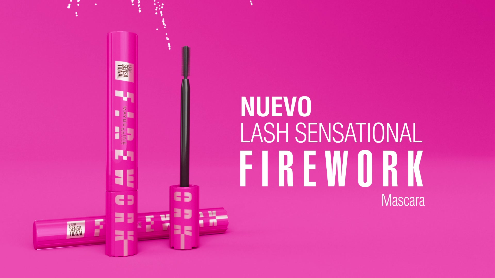 Maybelline Lash Sensational Firework: presentación del envase y el aplicador